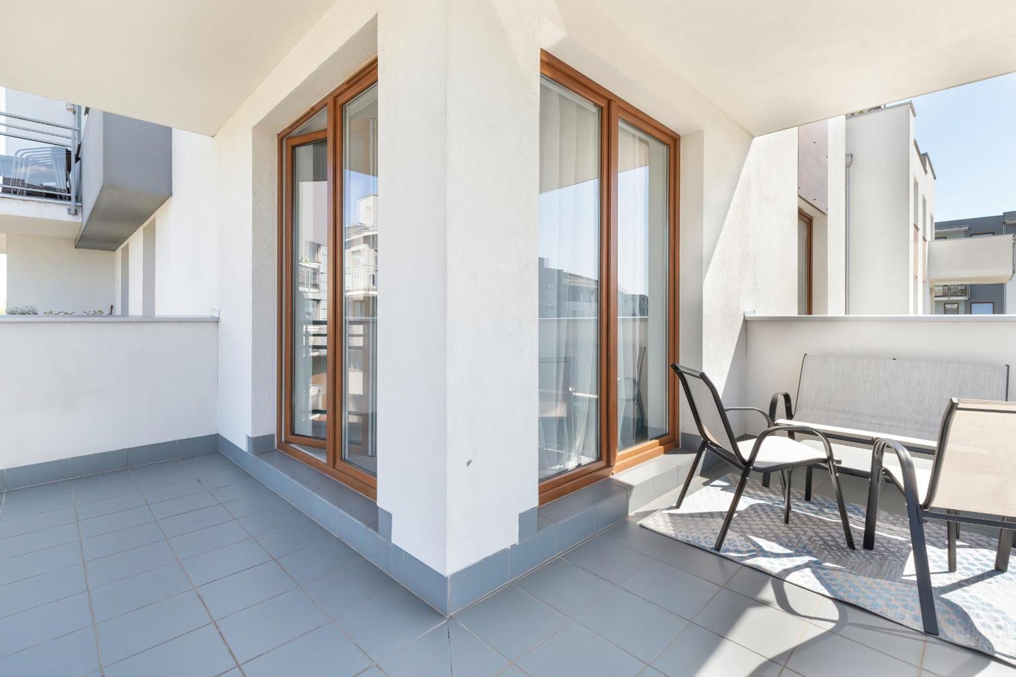 Jasny & Przestronny Apartament Z Balkonem I Parkingiem By Rent Like Home Gdynia Extérieur photo