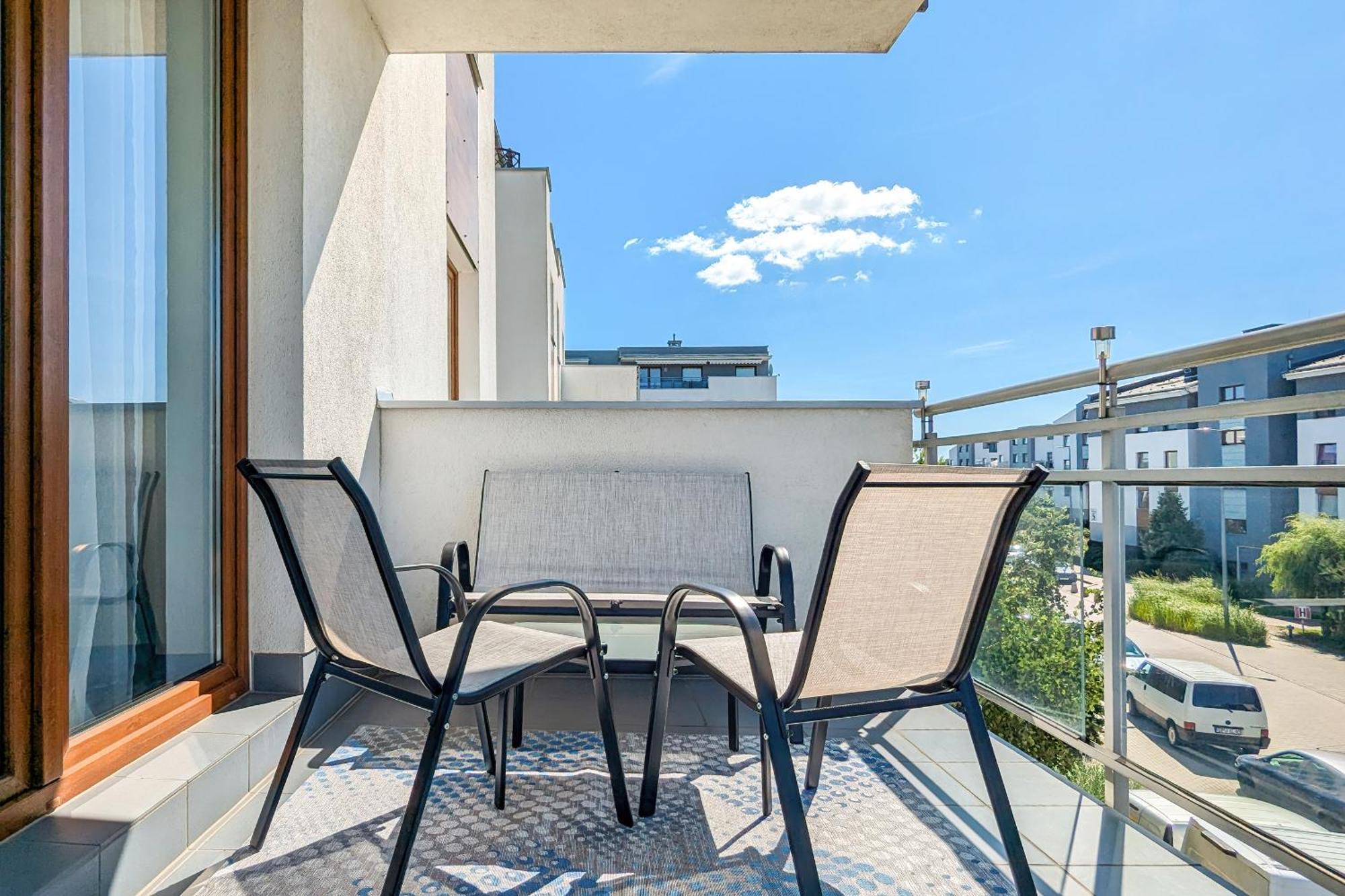 Jasny & Przestronny Apartament Z Balkonem I Parkingiem By Rent Like Home Gdynia Extérieur photo
