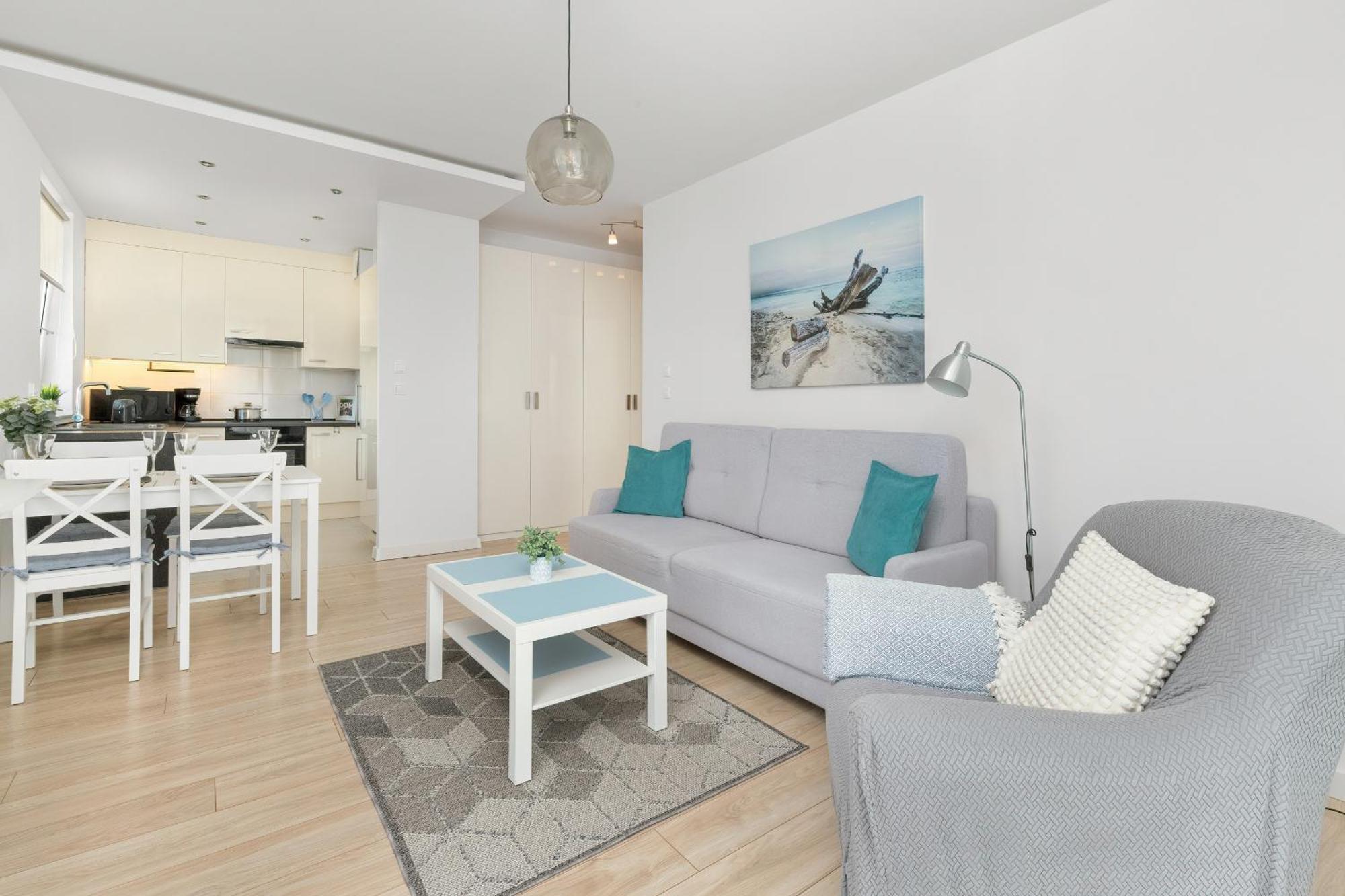 Jasny & Przestronny Apartament Z Balkonem I Parkingiem By Rent Like Home Gdynia Extérieur photo